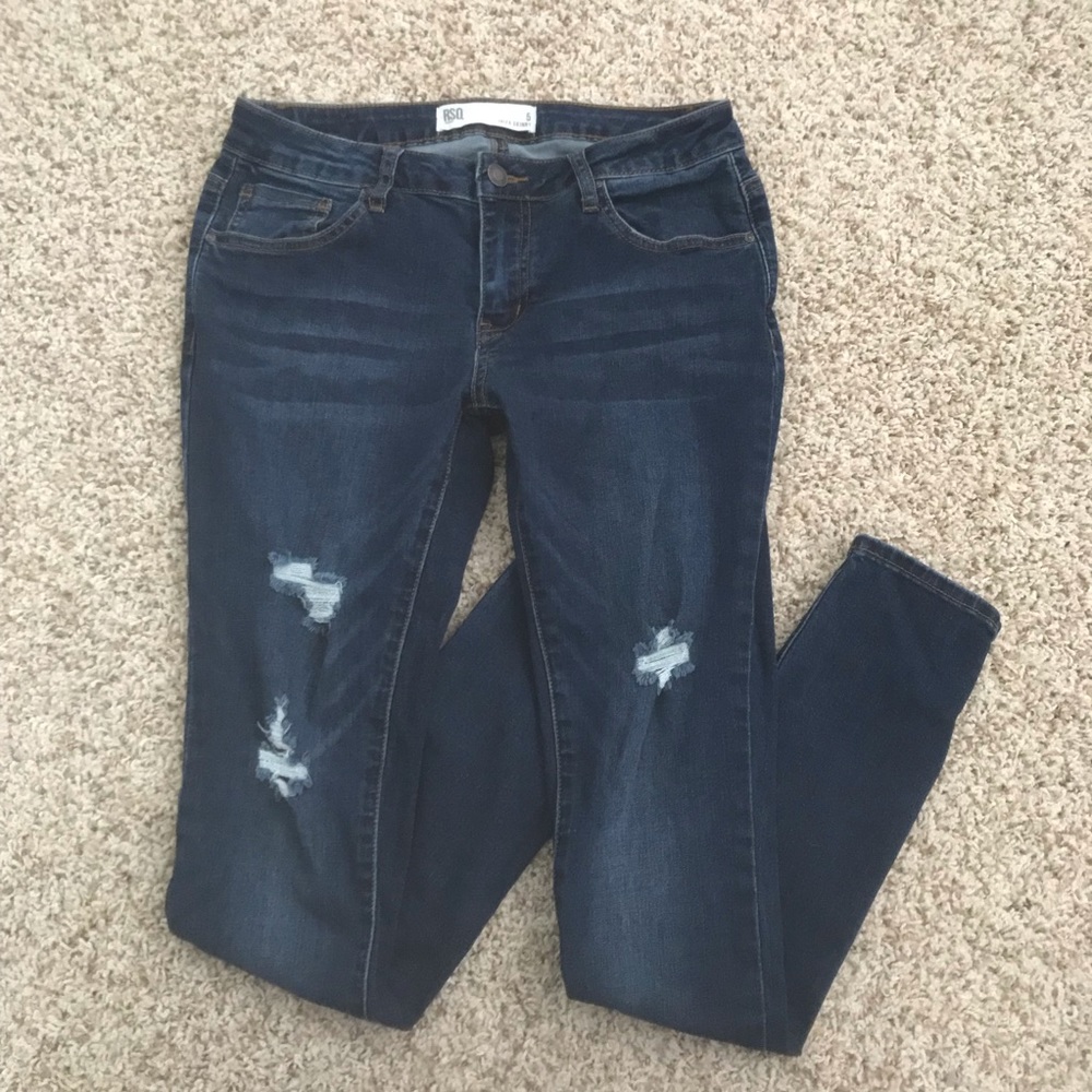 ✨3 FOR $20✨ RSQ Ibiza Skinny Ripped Jeans Size 5